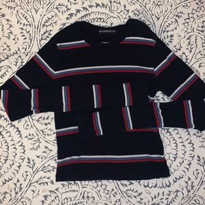 brandy melville striped long sleeve top!